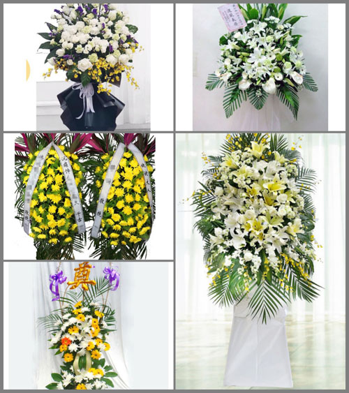 福建泉州南安市溪美街道湖新社区白事花篮预定